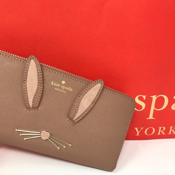 Kate spade rabbit desert muse Lacey wallet NWT - Picture 4 of 7